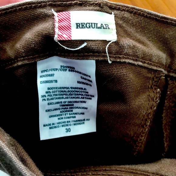 Dickie’s Flex brown work shorts - Picture 3 of 4